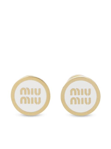 miu miu earings|farfetch miu mia earrings.